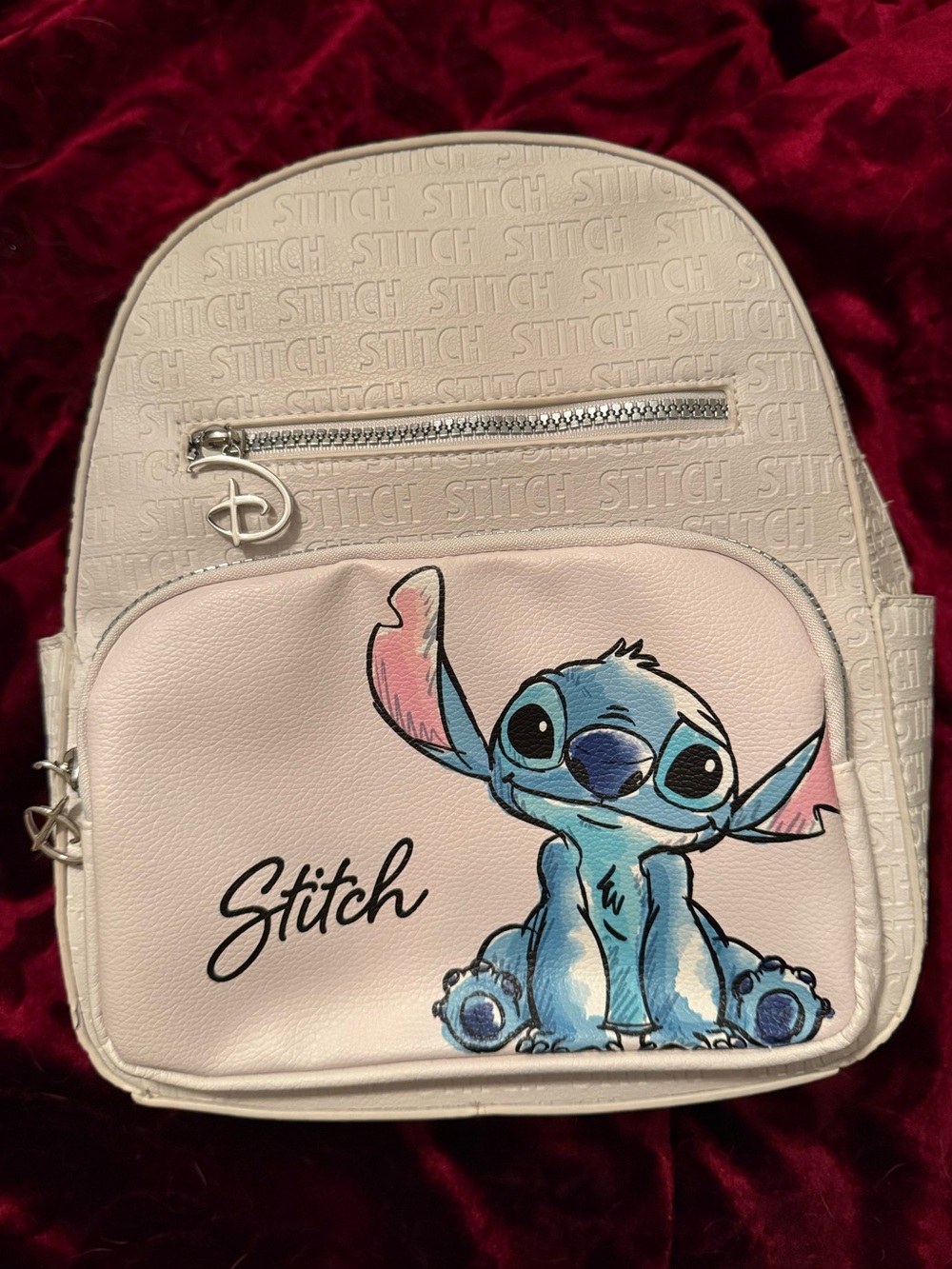 Primark Exclusive Stitch White Backpack